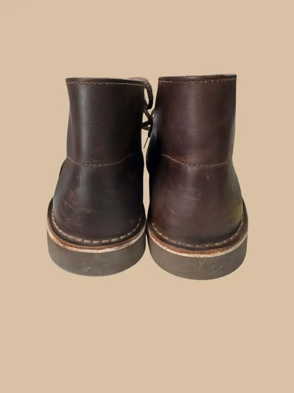 Clarks Desert Boot Brown Leather Men's Size 7.5